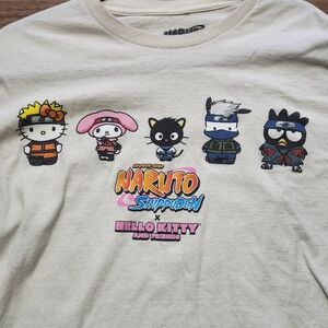 Hello Kitty x Naruto Collab Tshirt